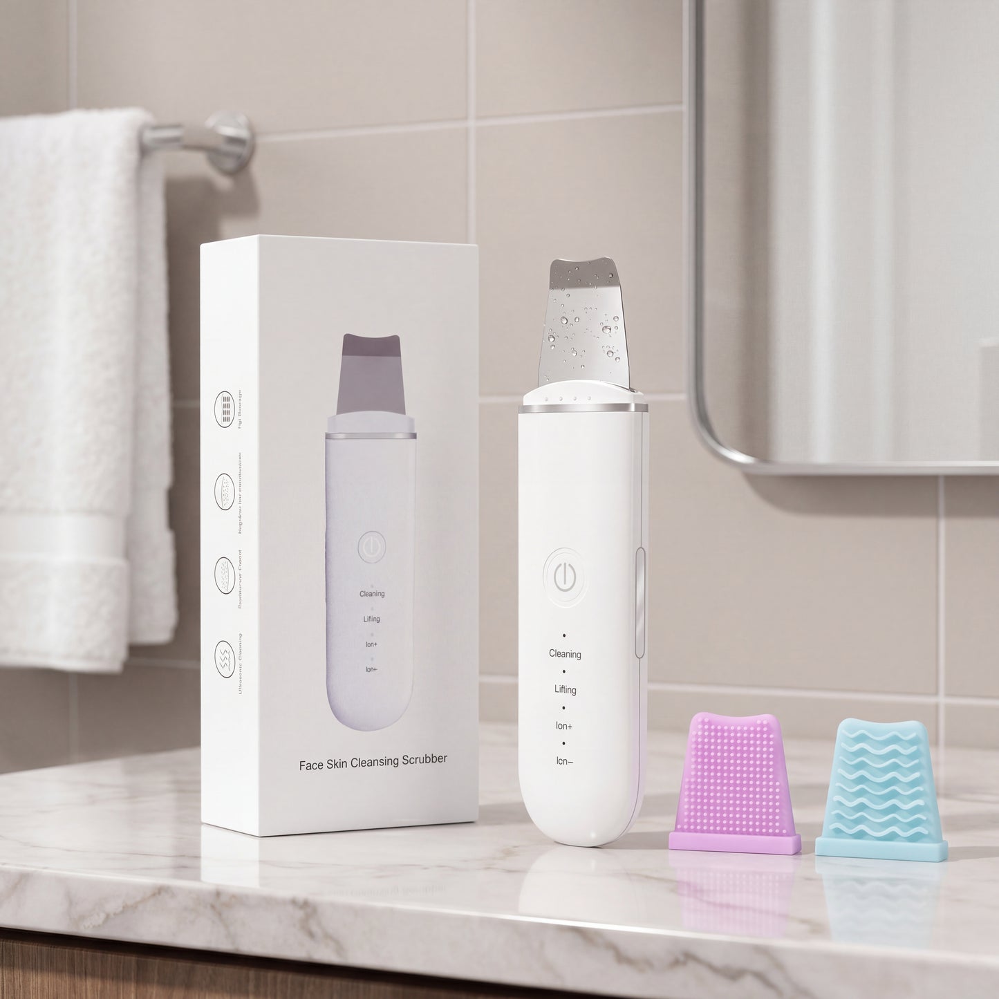 Ultrasonic Skin Scrubber for Blackhead Removal
